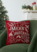Mistletoe & Holly Cushion Cover