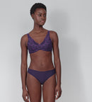 Body Make-Up Illusion Lace Bra WP - Prussian Blue
