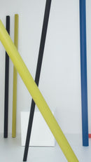 Cut Away Hem Stripe Top - Navy