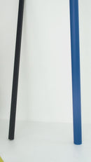 Drawstring Hem Print Top - Black/mink