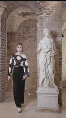 Wide Leg Trouser - Black