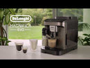 Magnifica Evo Fully Automatic Bean to Cup Coffee Machine - Titanium/ Black