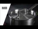 Culinary FivePly Uncoated Chef's Pan with Lid - 28CM