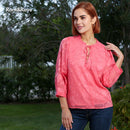 Primrose Top - Coral