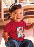 Short Sleeve T-Shirt & Headband - Red