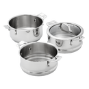 18cm 3 Tier Steamer Set