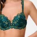 Push Up Bra - Pine Green