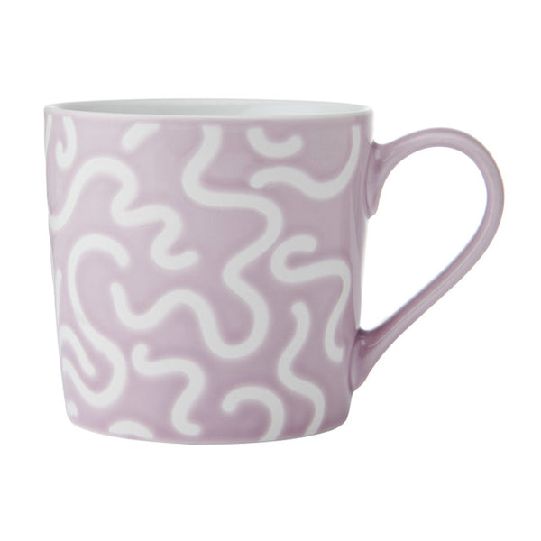 Textured Purple Swirl Mug