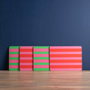 Stripe Print Pack of 4 Placemats