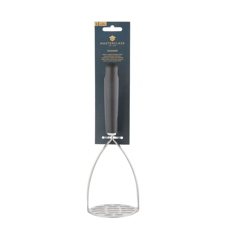 Soft Grip Stainless Steel Masher