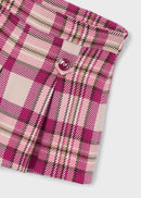 Plaid Shorts - Raspberry