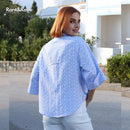 Raya Shirt - Sky Blue