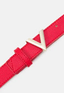 Divina Belt - Red/gold