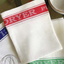 The Linen Glass Cloth - Red