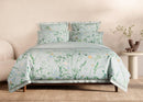 Redding Quilt Cover Set - Moonstone