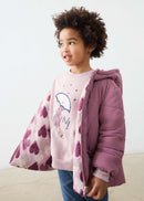 Reversible Coat - Violet