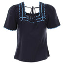 Reyna Top - Navy