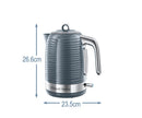 Inspire 1.7 Litre Electric Kettle - Grey