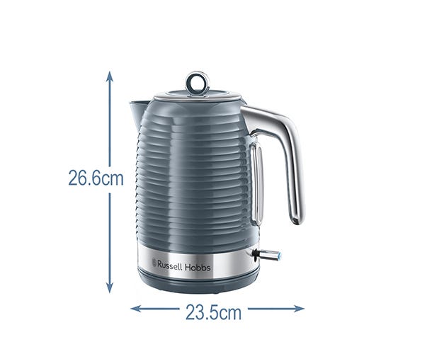 Inspire 1.7 Litre Electric Kettle - Grey