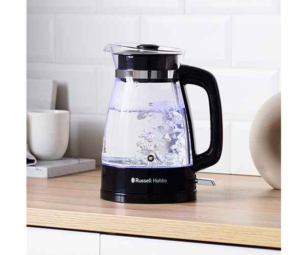 Classic Glass Kettle - Black