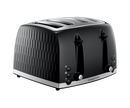 Honeycomb 4-Slice Toaster - Black