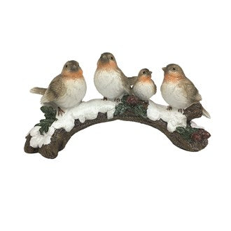 26x13cm Robins on Branch
