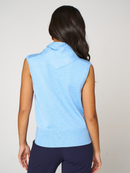 Robyn Sleeveless Jumper - Blue