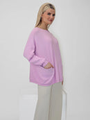 Roma 2 Pocket Jumper - Pink
