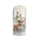 Rotating Santa Glass Dome 21cm