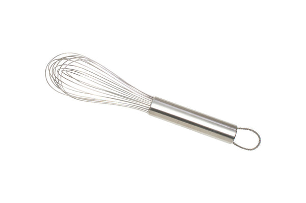 Stainless Steel Eleven Wire 30cm Balloon Whisk
