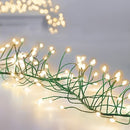 288 Warm White LED Green Wire Ultra Bright Garland