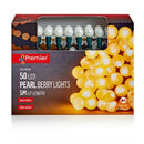 50 Pearl Berry Lights - Warm White