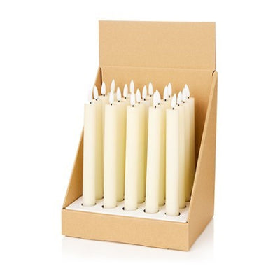 22cm Cream Wax Taper Candle