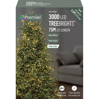 3000 Multi Action TreeBrights - Warm White