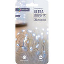 20 Large LED Ultra Brights - White