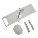 Mandolin Slicer with 3 Interchangeable Blades - White