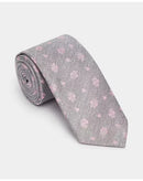 Mens Tie &amp; Pocket Set - Grey