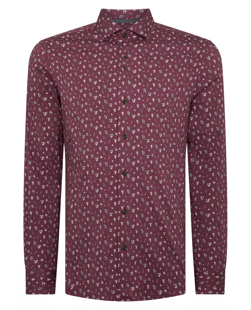 Tapered Fit / Seville Shirt - Plum
