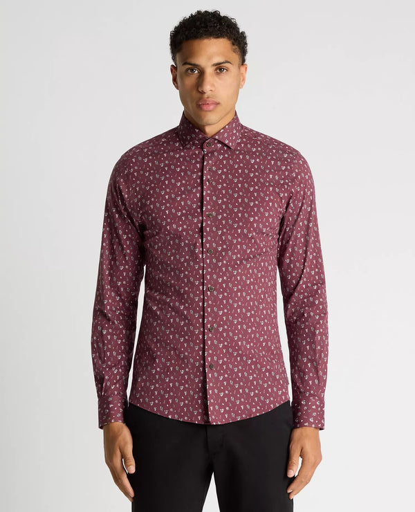 Tapered Fit / Seville Shirt - Plum