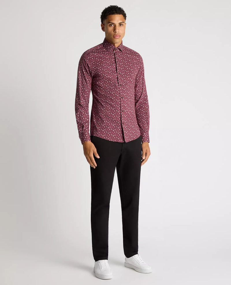 Tapered Fit / Seville Shirt - Plum
