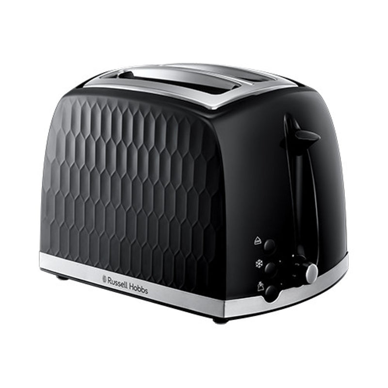 Honeycomb 2 Slice Toaster - Black