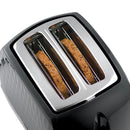 Honeycomb 2 Slice Toaster - Black