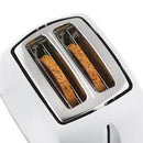 Honeycomb 2 Slice Toaster - White