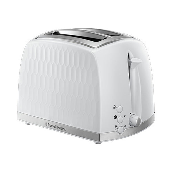 Honeycomb 2 Slice Toaster - White