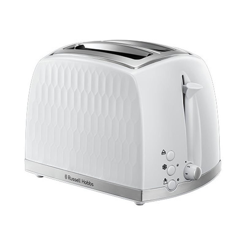 Honeycomb 2 Slice Toaster - White