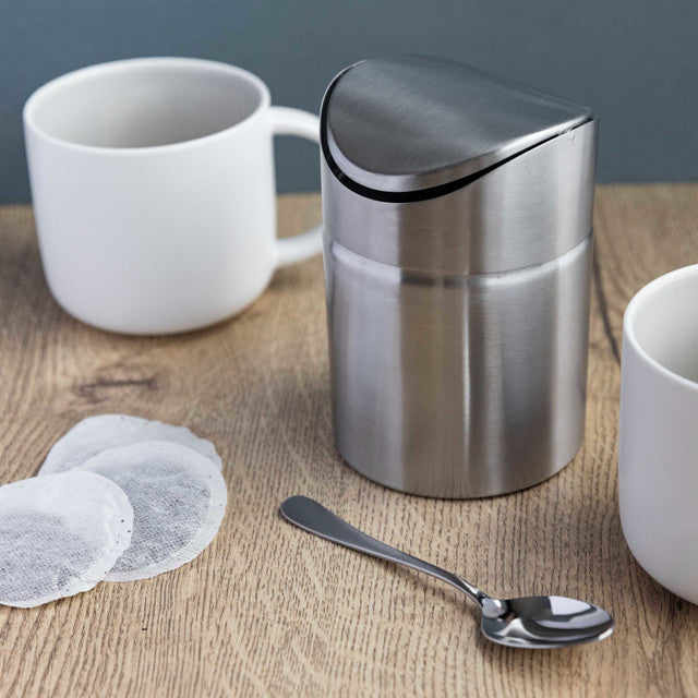 La Cafetière Tea Bag Bin Stainless Steel