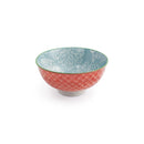 Grey Floral Stoneware Nibble Bowl - 12cm