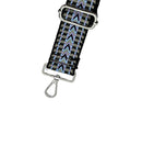 4 Cm Strap - Sage/blue/lilac Chevron