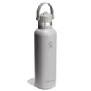 Standard Mouth Bottle with Flex Straw Cap 21oz/621ml - Birch