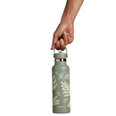 Standard Mouth Bottle with Flex Straw Cap 21oz/621ml - Botanical Bliss Agave